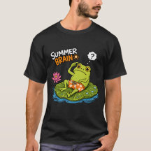 Funny Frog Summer Brain|Silly Frog Cartoon
