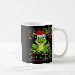 Funny Frog Ugly Christmas Sweaters Holiday Santa C Coffee Mug