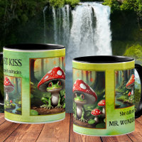 Funny Frog Watercolor Photo