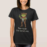 Funny Frog Western Engagement Matching Couples Tee<br><div class="desc">Funny Frog Western Engagement Matching Couples Tee Cowboy Co</div>