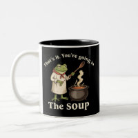 Funny Frog You're Going in the Soup Cottagecore