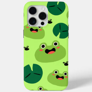 Funny frogs iPhone 15 pro max case