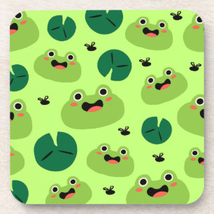 Funny frogs coaster