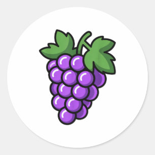 Funny Fruit Gs Halloween Costume Kids Men Women Classic Round Sticker