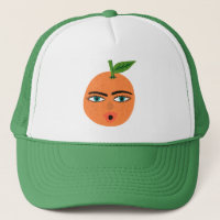 Funny Fruits Orange Citrus