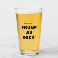 Funny Frunk As Duck! Beer