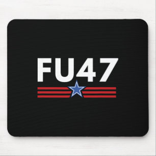 Funny Fu47 Anti Trump Patriotic Pro Harris Democra Mouse Mat