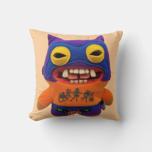 Funny Fugglers Wrestler Quirky Monster Cushion