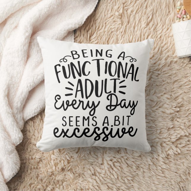 Funny Functional Adult Life Cushion (Blanket)