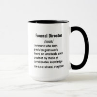 Funny Funeral Director Definition gifts men women