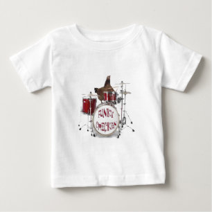 Funny Funky Chicken Baby T-Shirt