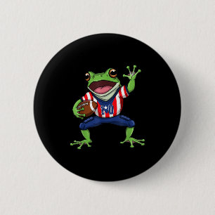 Funny Funny Coqui Frog Puerto Rico 6 Cm Round Badge