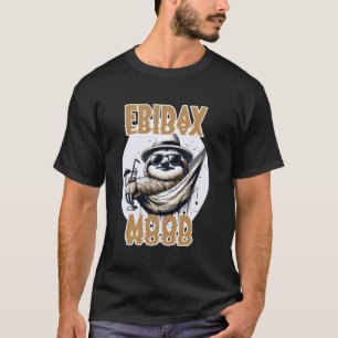 Funny Funny Sloth Design Friday Mood Work T-Shirt