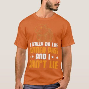Funny Furry Potato Pet For A Domestic Cavy Guinea T-Shirt
