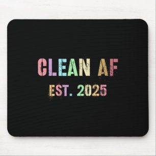 Funny Future Clean Af Est 2025 Grilling Clean Prin Mouse Mat