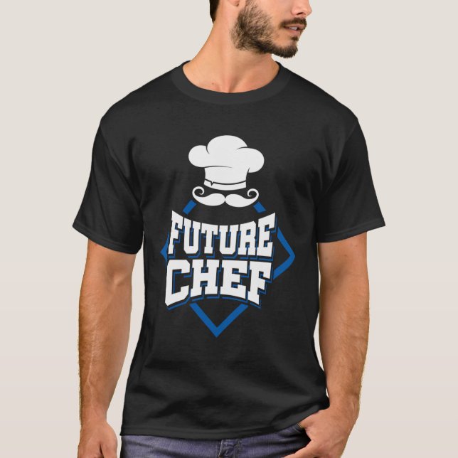 Funny Future Culinary Chef Gift Cooking Gourmet Co T-Shirt (Front)