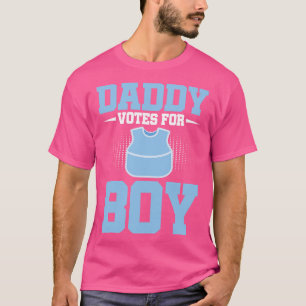 Funny Future Daddy Team Boy Gender Reveal T-Shirt