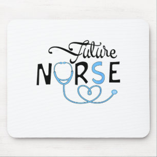 Funny Future Nurse Nursing School Student Nurse In Mouse Mat
