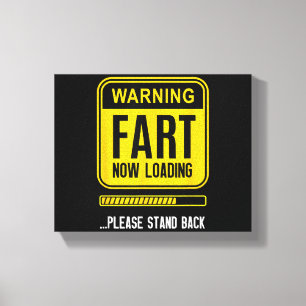 Funny Gag Canvas Print