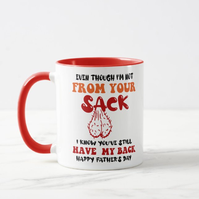 Funny gag coffee Even Though I'm Not From Your sac Mug (Left)