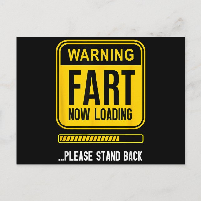 Funny Gag Holiday Postcard (Front)