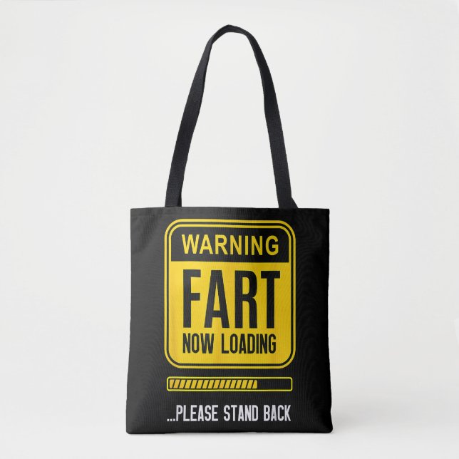 Funny Gag Tote Bag (Front)