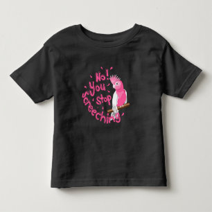 Funny Galah Cockatiel Toddler T-Shirt