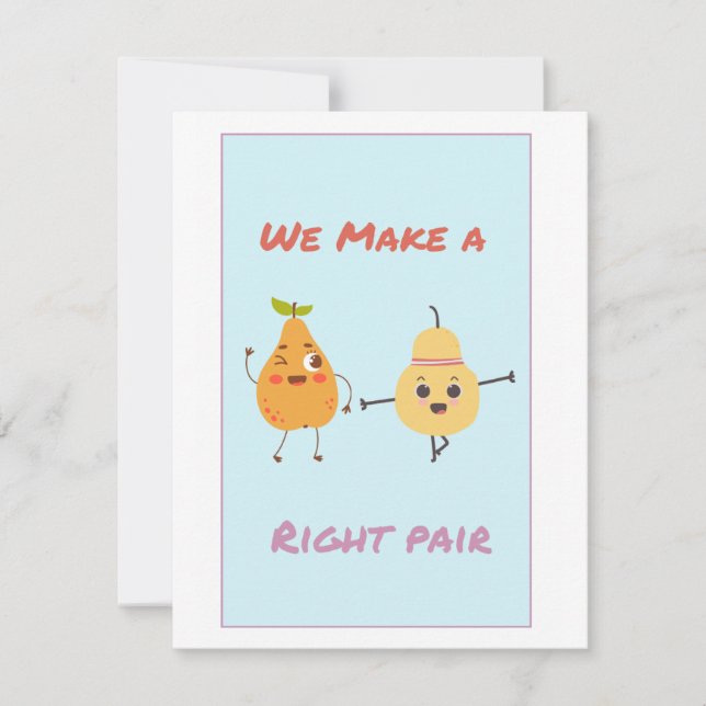 Funny Galentines Card and Cute Besties Pun  (Front)