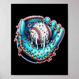 Funny Game Day Sell Drip Cute Ice Cream Respect Th Poster