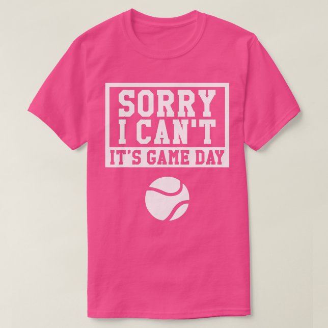 Funny Game Day Tennis Tennis Fan Gift T-Shirt (Design Front)