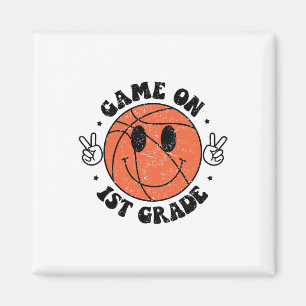 Funny Game On 1st Grade Sketll First Day Of School Magnet