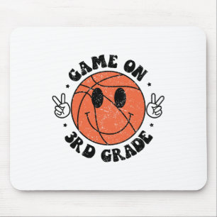 Funny Game On 3rd Grade Sketll First Day Of School Mouse Mat