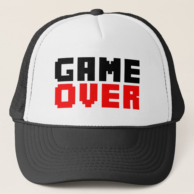 Funny Game Over Hat (Front)