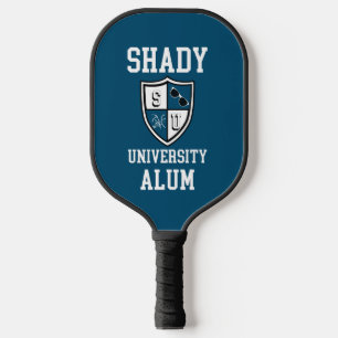 Funny game Shady University Alum grad alma mate Pickleball Paddle