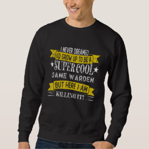 Funny Game Warden Shirts Job Title Professions