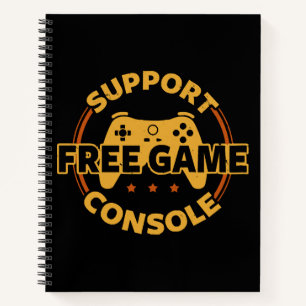 Funny Gamer Console Protest Gaming Notebook