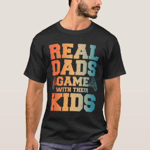 Funny Gamer Dad Art For Gaming Dad Daddy Men Game T-Shirt
