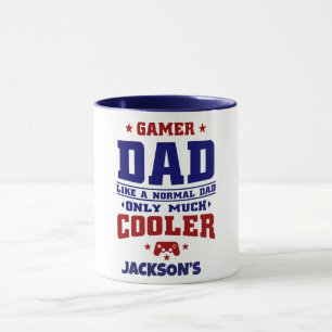 Funny Gamer Dad Mug