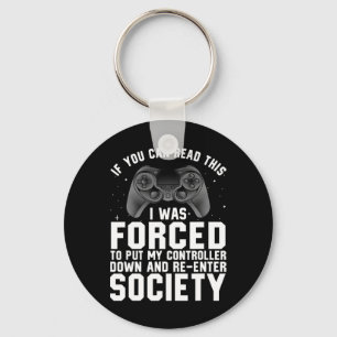 Funny Gamer For Men Women Video Gamer Gaming Game Key Ring