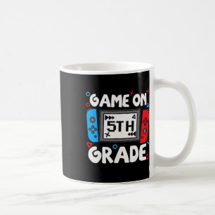Funny Gamer Game On 5th Grade Ck To School Kids Bo Coffee Mug