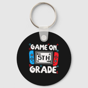 Funny Gamer Game On 5th Grade Ck To School Kids Bo Key Ring