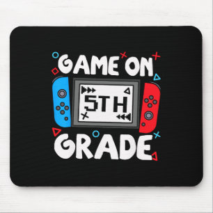 Funny Gamer Game On 5th Grade Ck To School Kids Bo Mouse Mat