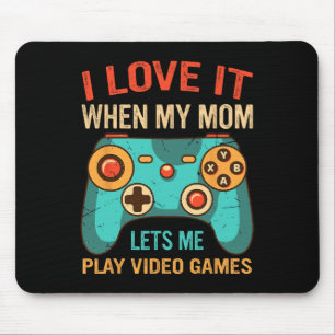 Funny Gamer Gift For Boys Console Video Game Prese Mouse Mat