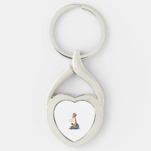 Funny Gamer Giraffe Gaming For Boys Men Video Game Key Ring