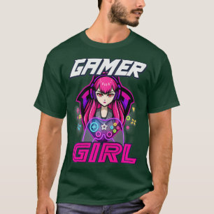 Funny Gamer Girl Video Game Women Gaming Lover T-Shirt