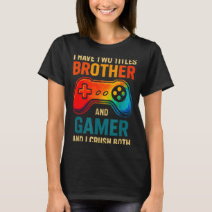 Funny Gamer Graphic Tee For Boys Teens Kids Video 