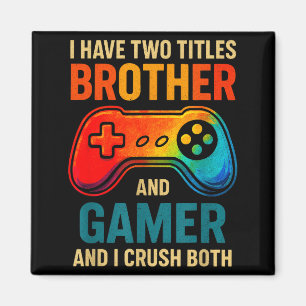 Funny Gamer Graphic Tee For Boys Teens Kids Video  Magnet