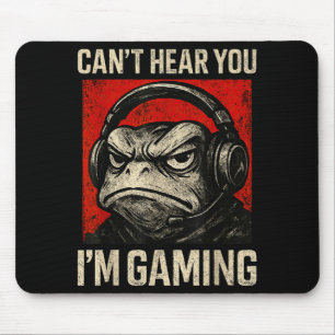 Funny Gamer Mpy Frog Art Men Women Boys Video Gami Mouse Mat