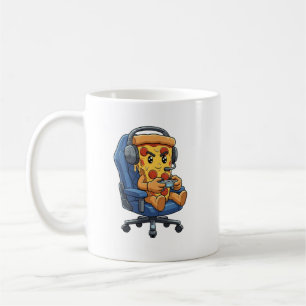 Funny Gamer Pizza Gaming Video Game Enthusiast, fu Coffee Mug