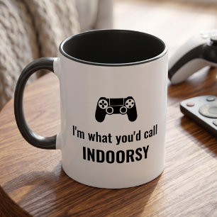 Funny Gamer Quote - Custom Text Coffee Mug